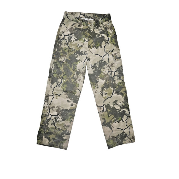 Kings Camo Cargo Pants Youth 18/20 Outdoor Hunting Realtree Style Multicam Woodl - Picture 1 of 8